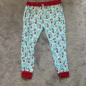 Christmas Disney Little Sleepies Mickeys Winter Wonderland Women’s Pajama Pants